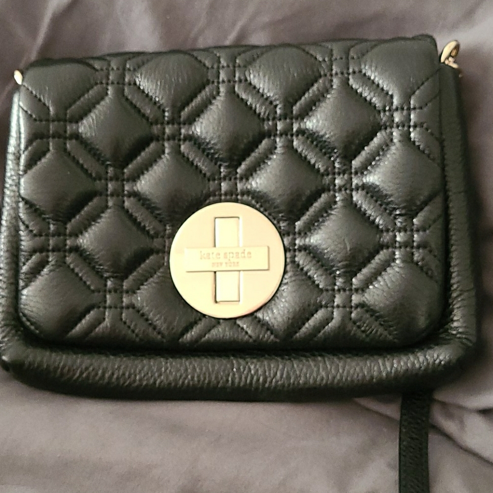 Sold: Black Kate Spade Mini Bag